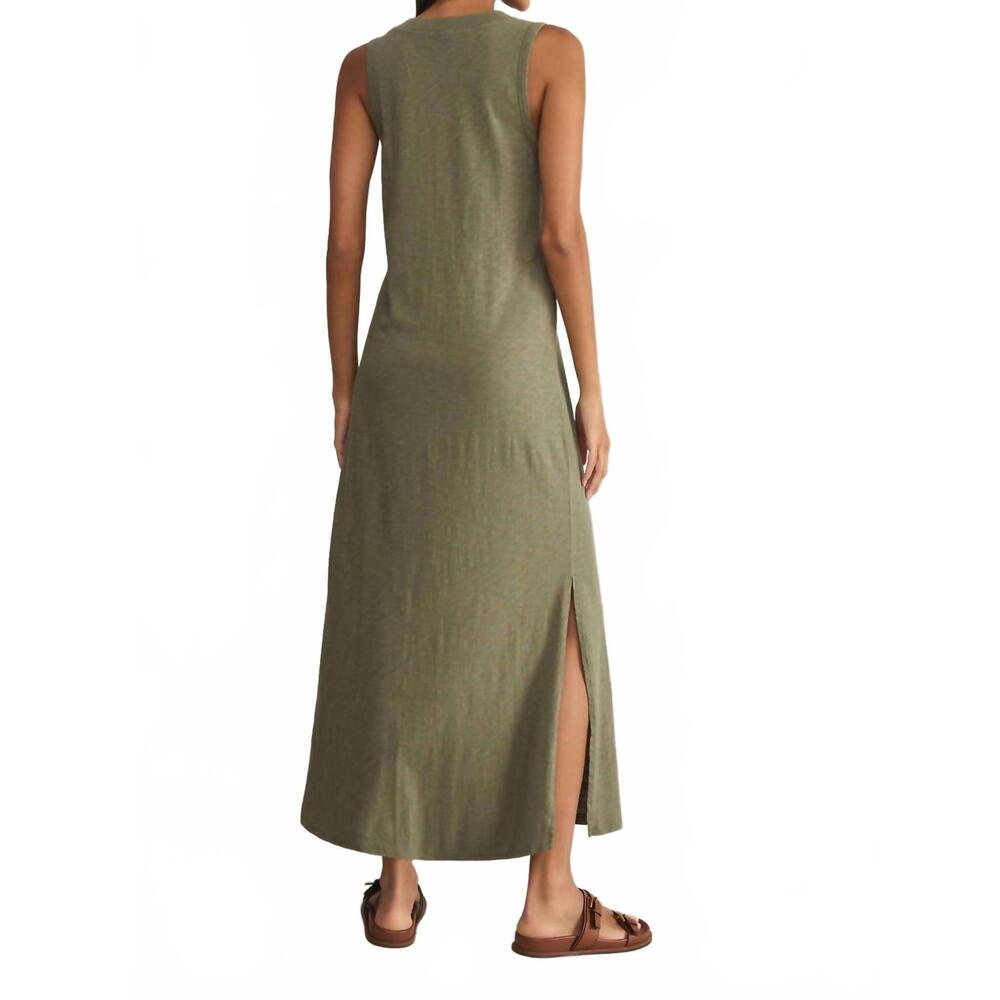 NEW Z SUPPLY palisades maxi dress in avocado - Picture 4 of 5